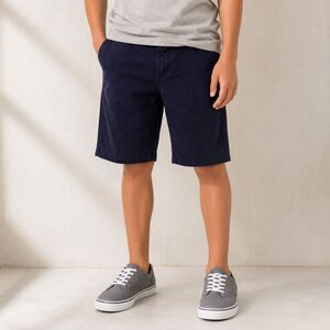 Cat & Jack Boys School Uniform Bermuda Shorts Classic Navy Size 10 Plus